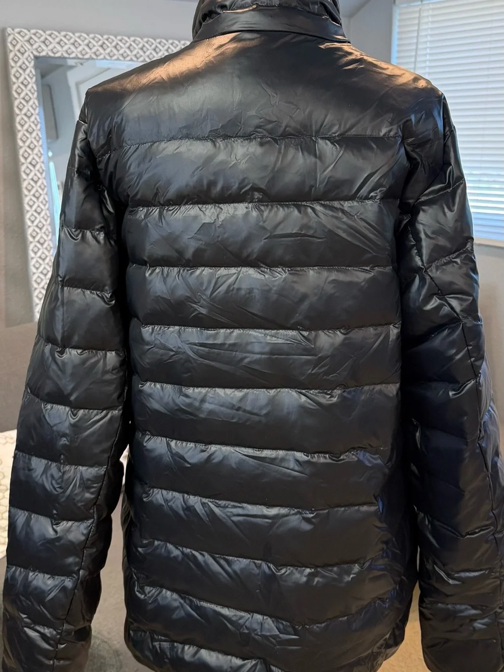 adidas Men’s Black Quilted Puffer Jacket